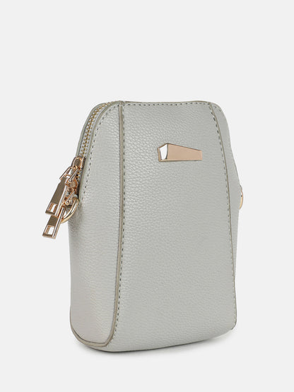 Tasha Grey Cross Body Bag