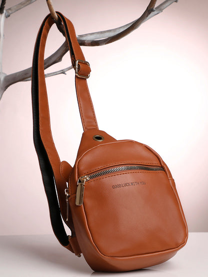 June Brown Cross Body Bag