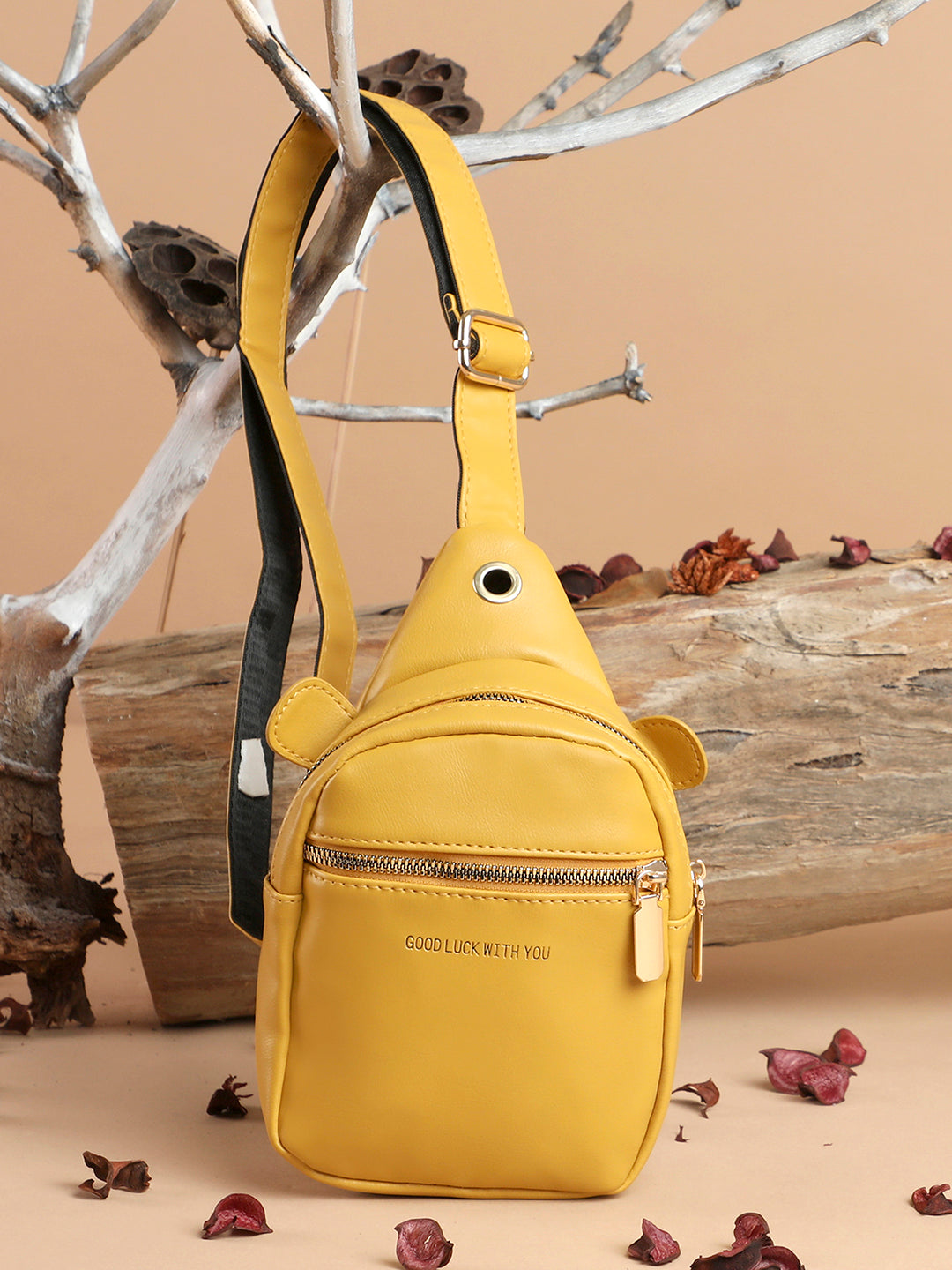 June Yellow Cross Body Bag