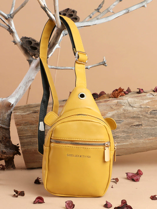 June Yellow Cross Body Bag
