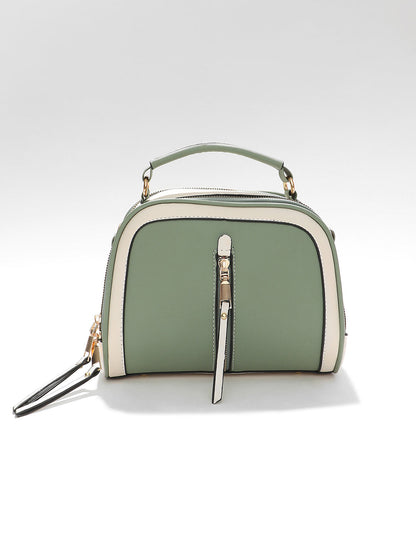 Isabella Olive Green Hand Bag