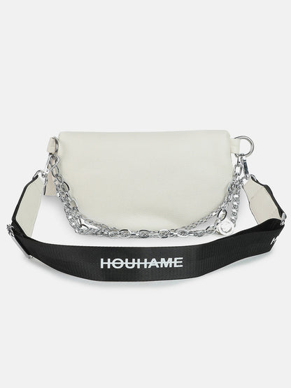 Caroline White Waist Bag