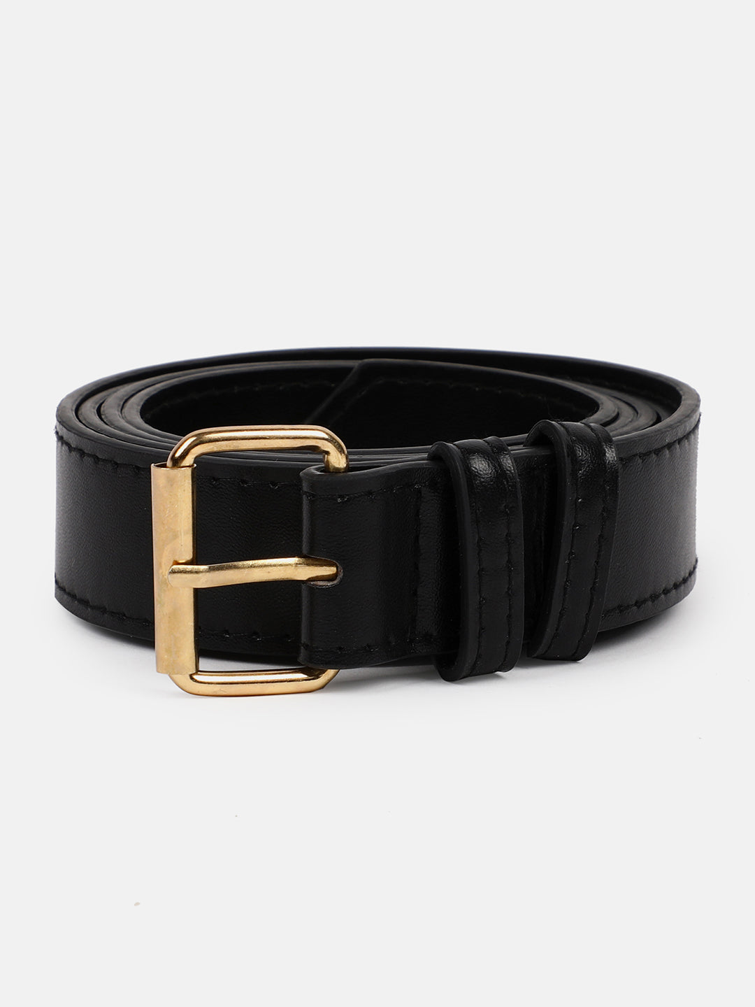 On-The-Go Glamour Black Belt Bag