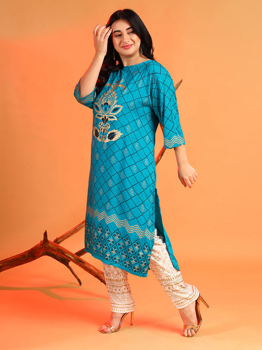 Self Design Casual Kurta Set