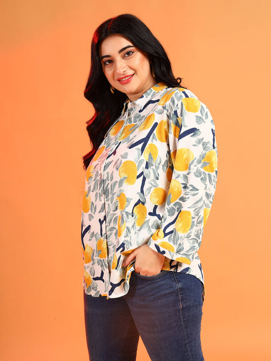 Floral Design Shirt