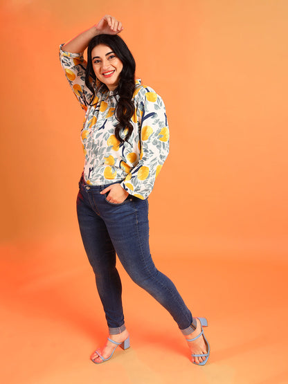 Floral Design Shirt