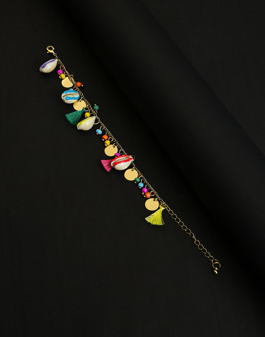 Gold Plated Designer Anklet