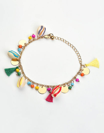 Gold Plated Designer Anklet