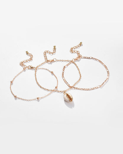 Gold Plated Designer Anklet