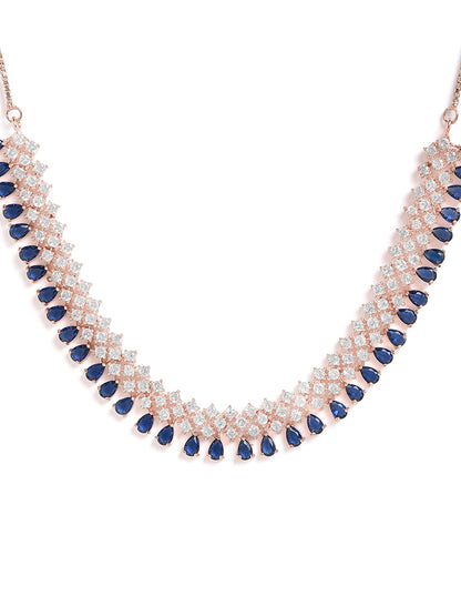 Gold-Plated Contemporary Jewellery Set