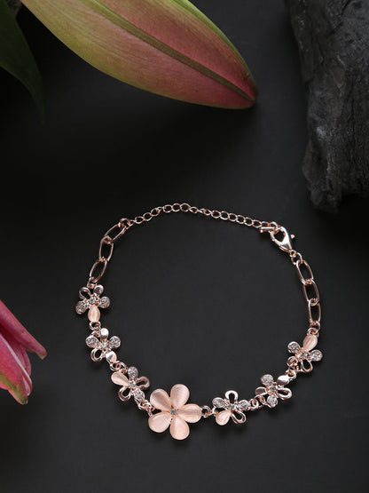 Charming Floral Bracelet