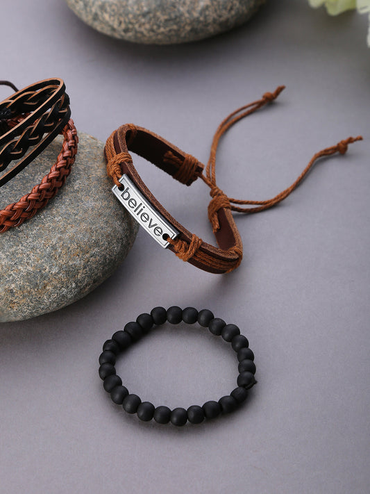 SOHI Men Beaded Bracelet