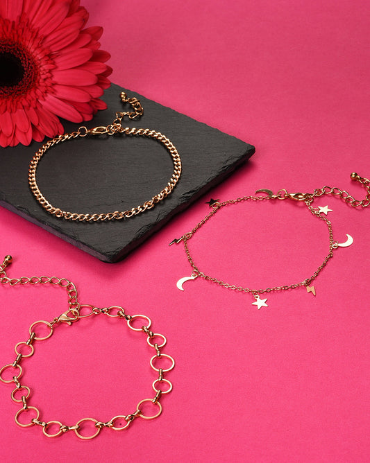 Gold Plated Designer Bracelet
