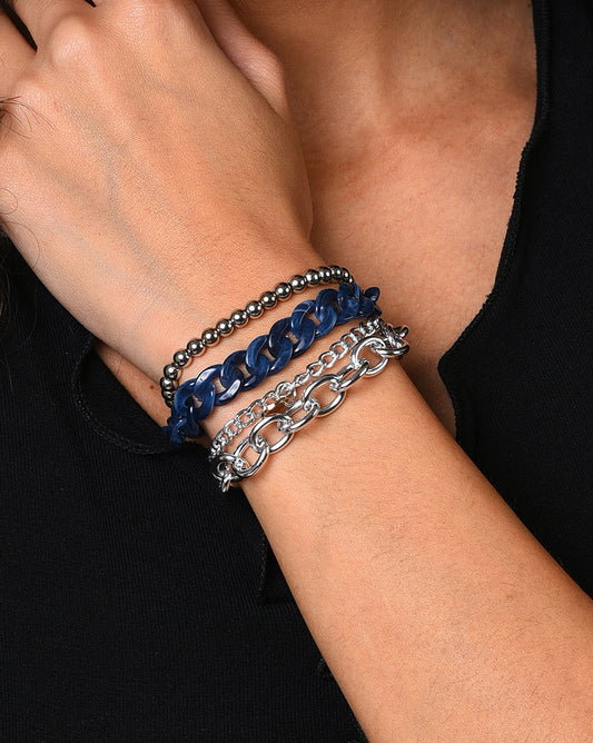 Silver Plated Designer Bracelet