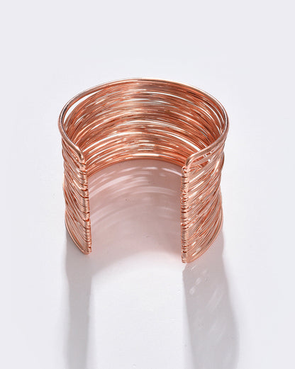 Gold Plated Designer Cuff Bracelet