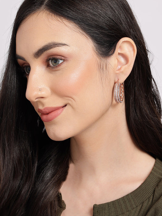 Glitzy Glimmer Hoops