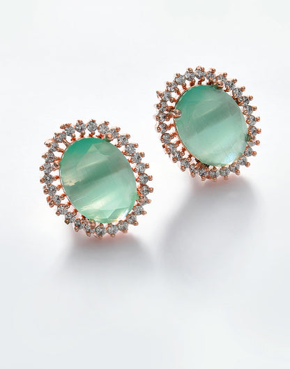 Emerald Designer Studs