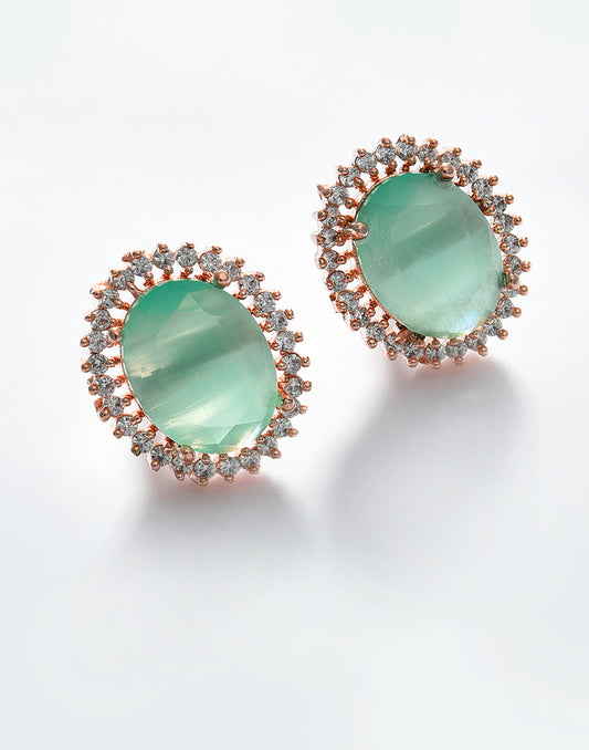 Emerald Designer Studs