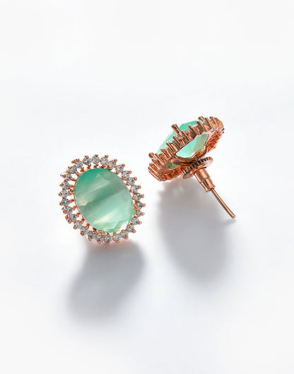 Emerald Designer Studs