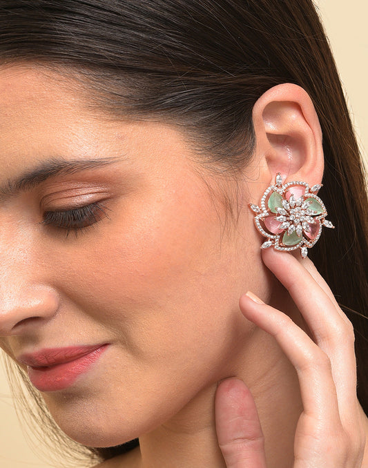Floral Hues Studs