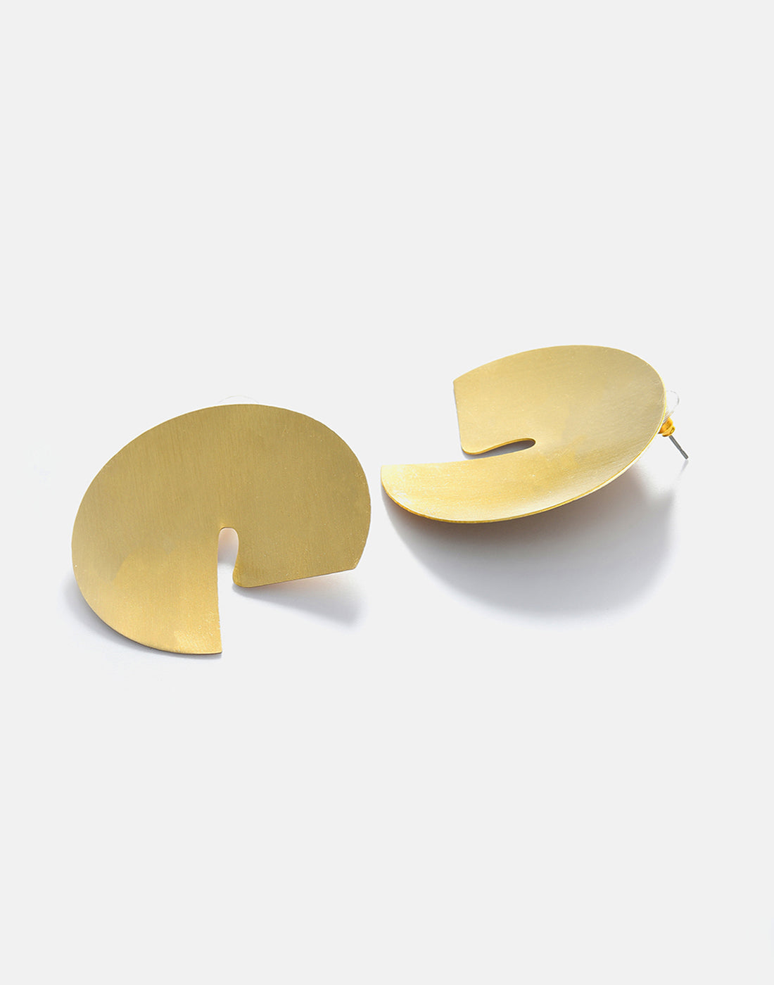 Gold Plated Designer Geometric Studs