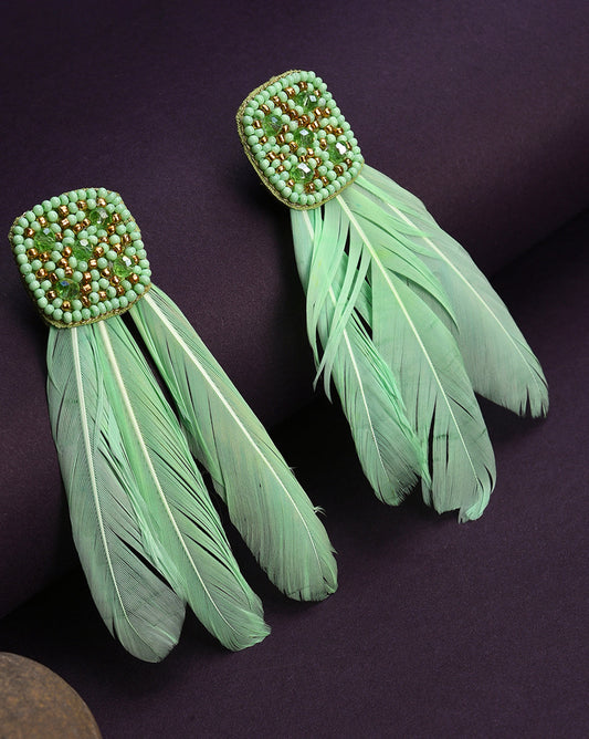 Leaf Drop Earrings