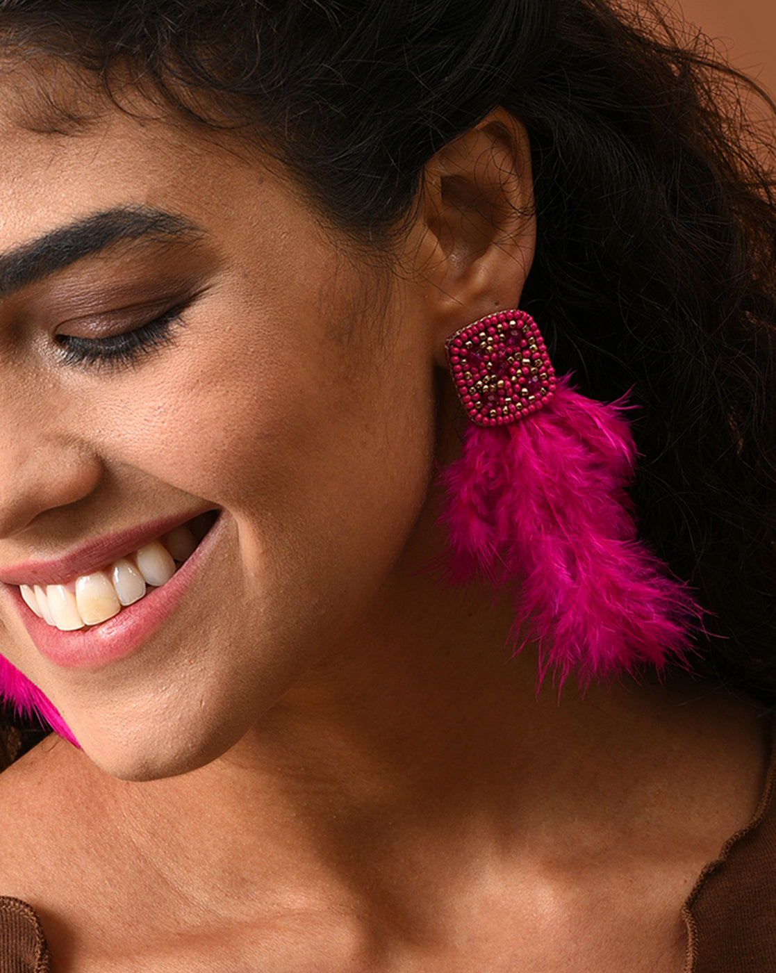Leaf Drop Earrings