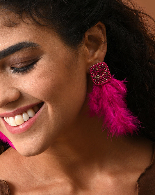 Leaf Drop Earrings