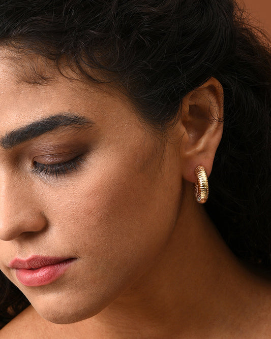Gold Plated Designer Studs