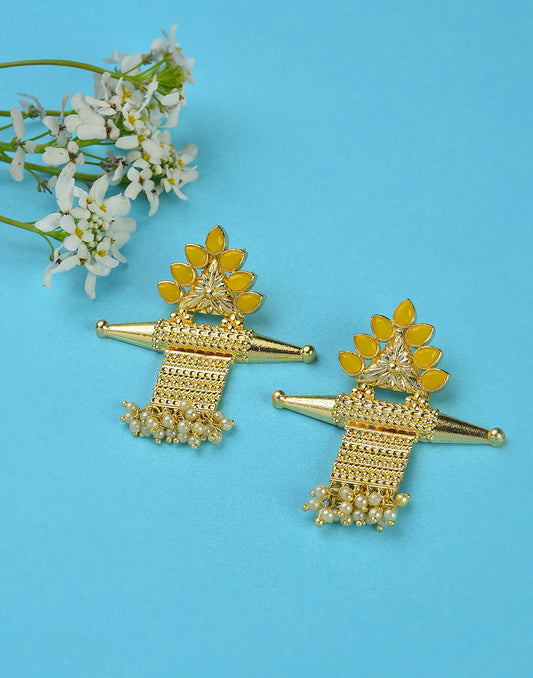 Gold Plated Designer Studs