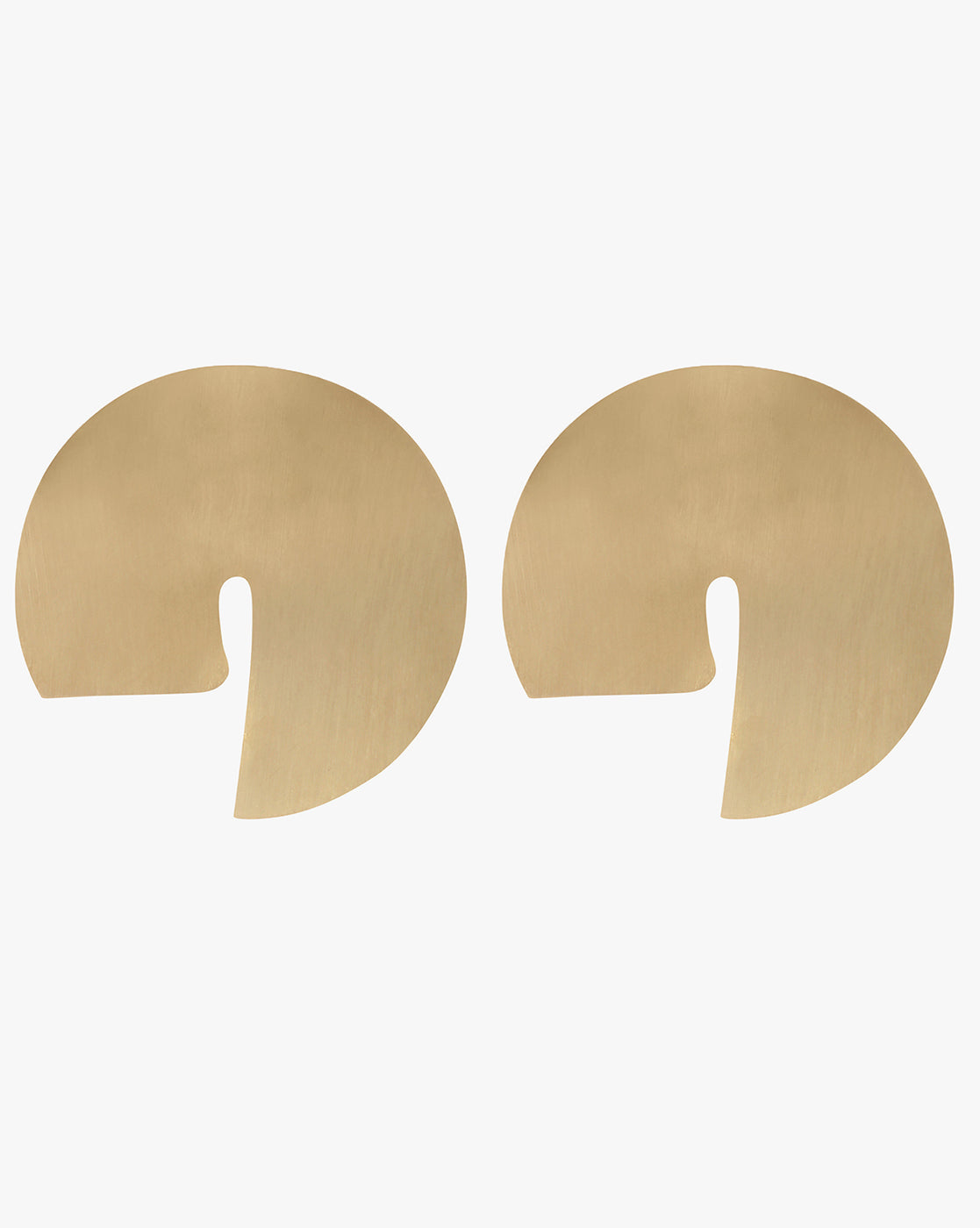 Pack of 3 Gold Plated Designer Hoop Earrings