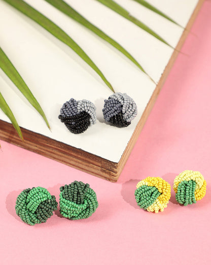 Pack of 3 Trendy Designer Studs