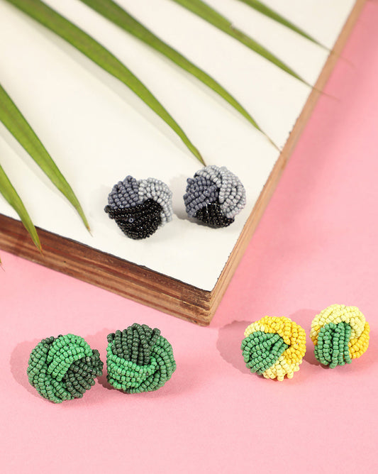 Pack of 3 Trendy Designer Studs