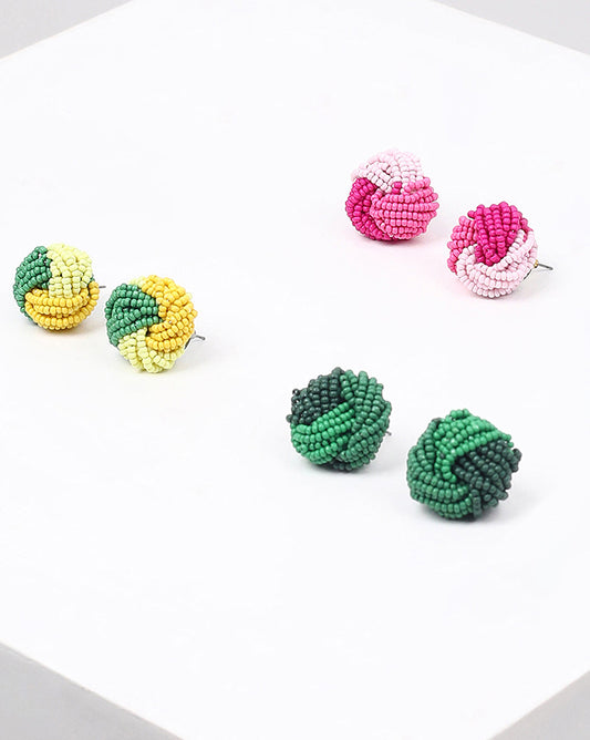 Pack of 3 Trendy Designer Studs
