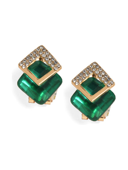 Designer Diamond Shaped Studs