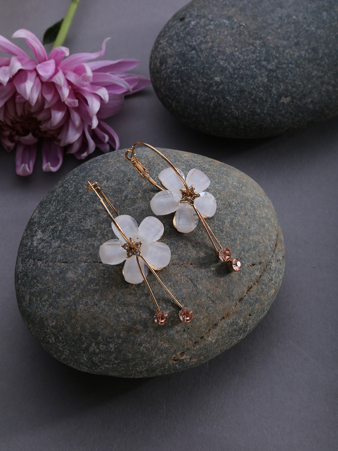 Floral Designed Earrings