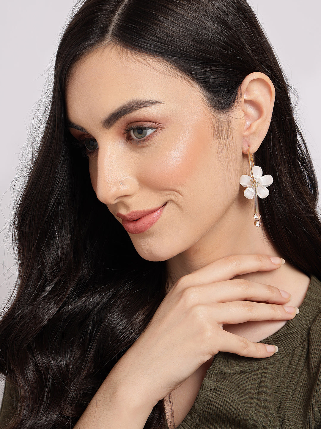 Floral Designed Earrings