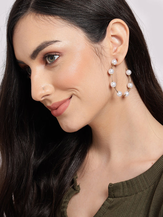 Pack of 9 Pearl Earrings