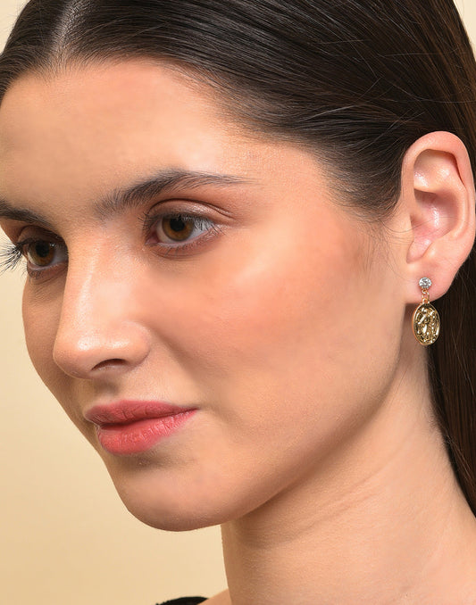 Pack of 4 Gold Plated Drop Earring