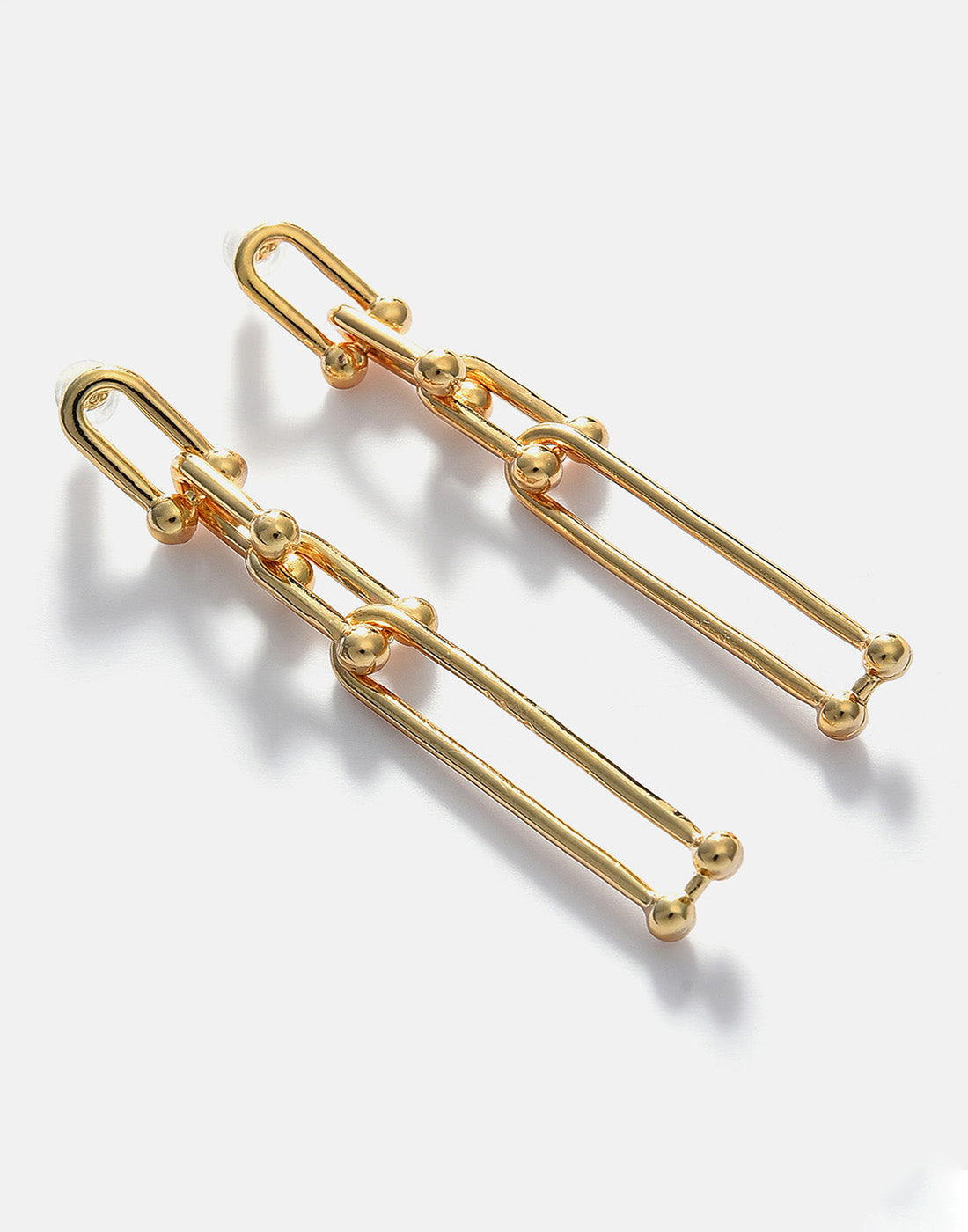 Gold Plated Drop Earring