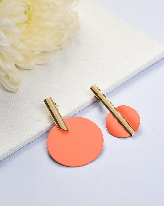 Gold Plated Designer Stud