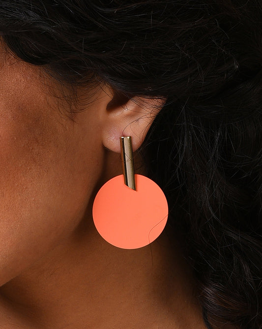 Gold Plated Designer Stud