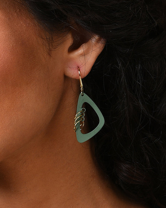 Trendy Designer Drop Earring