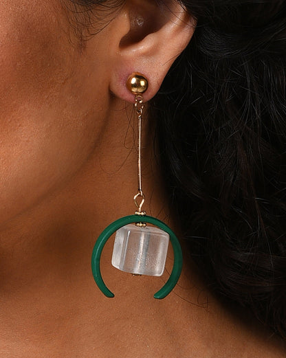 Gold Plated Designer Stud