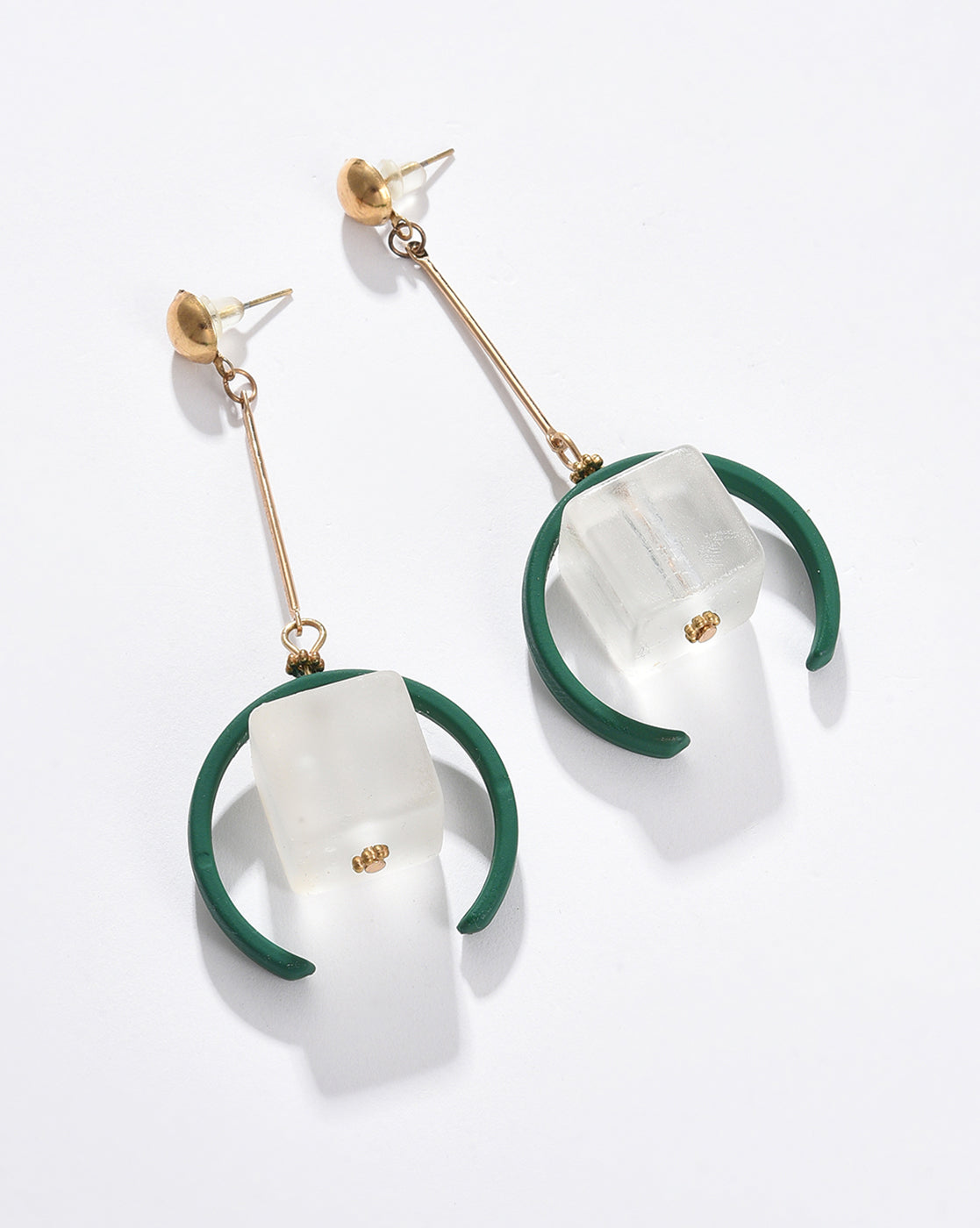 Gold Plated Designer Stud