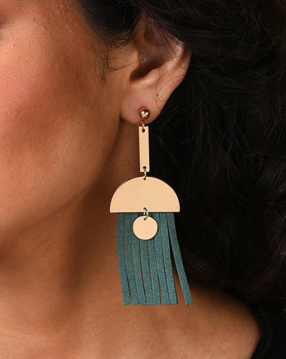 Gold Plated Designer Stud