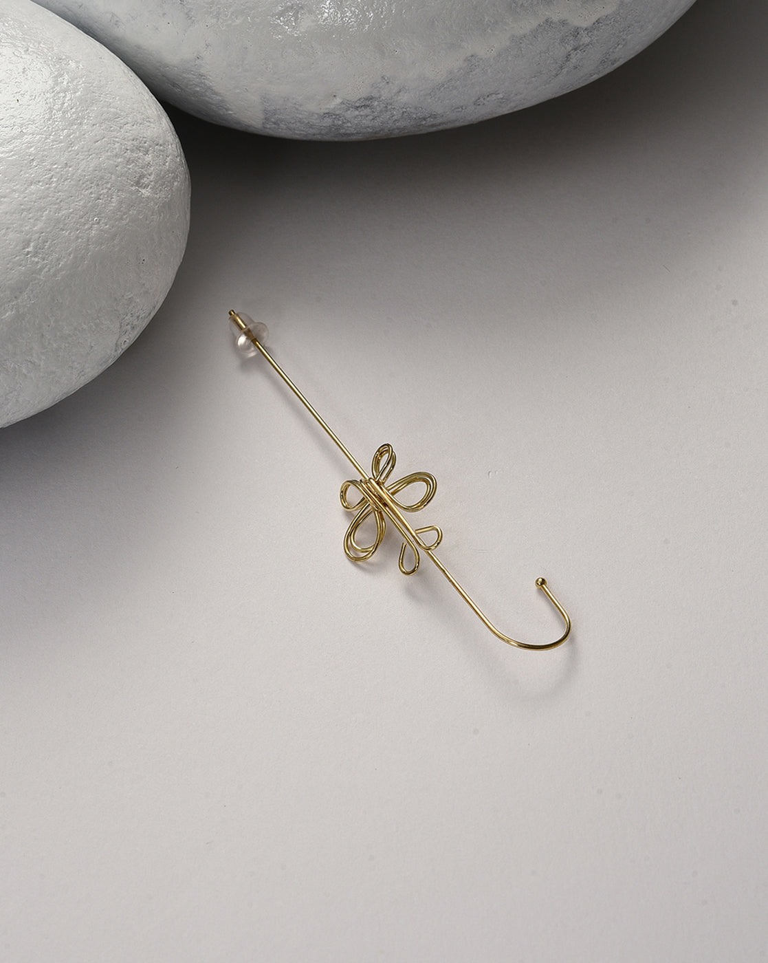 Gold Plated Designer Stud