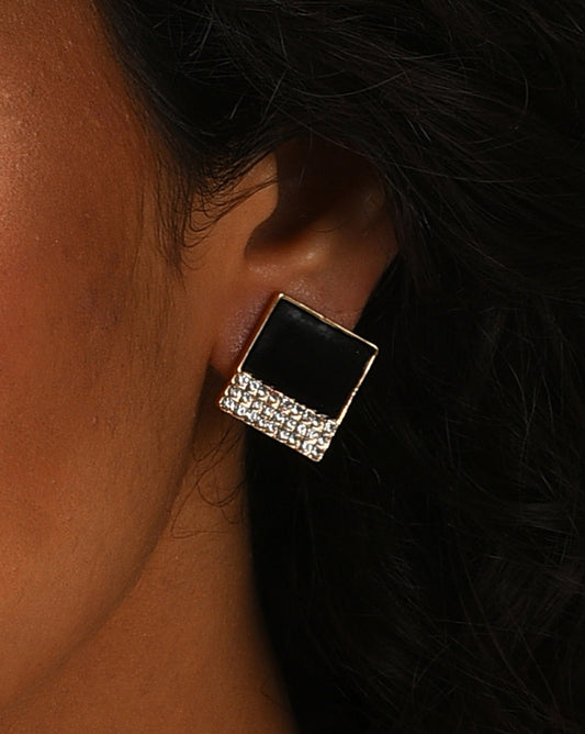 Gold Plated Designer Stud