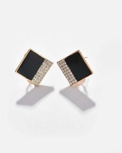 Gold Plated Designer Stud