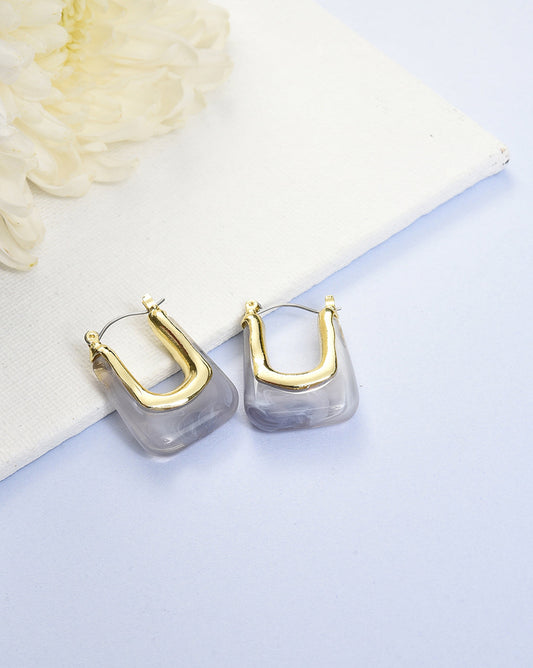 Gold Plated Designer Stud